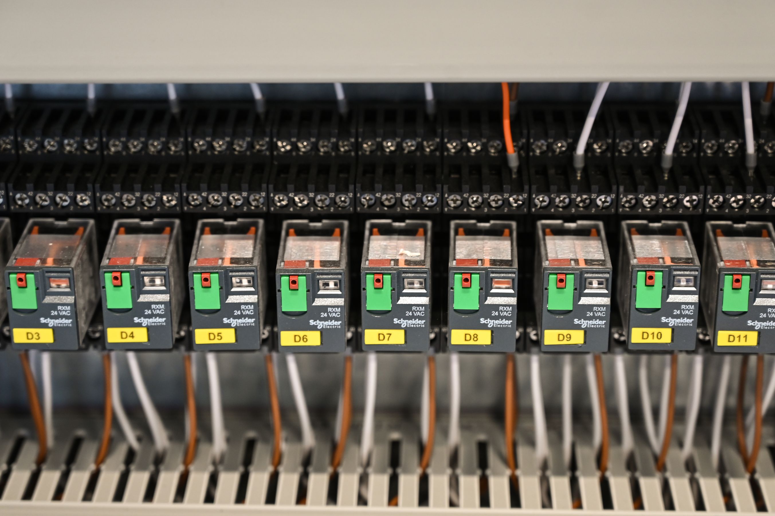 In-house manufacturing detail at Megawin Switchgear, Salem